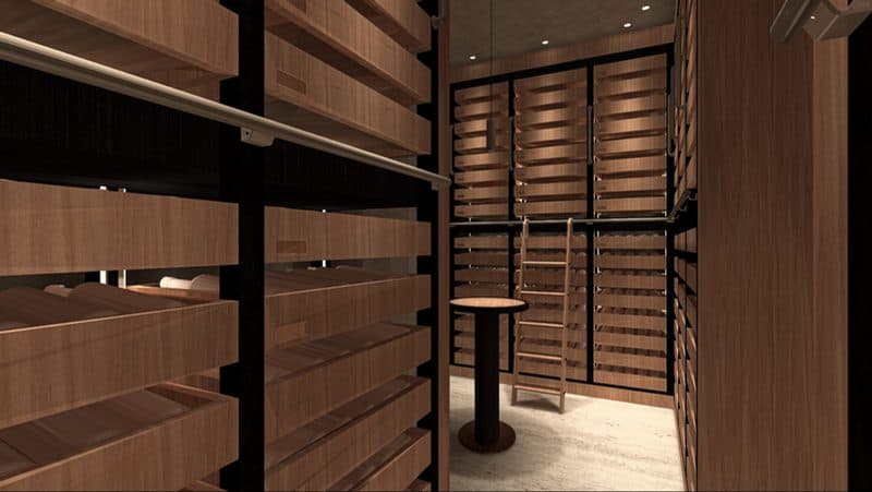 Bianca Omakase timber wine storage